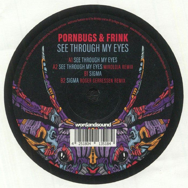 Pornbugs & Frink : See Through My Eyes (12", 180)