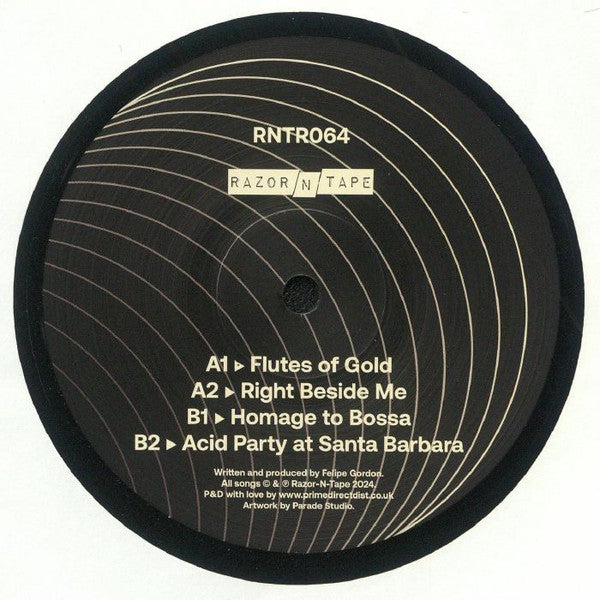 Felipe Gordon : Flutes of Gold (12")