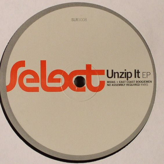 Midas (2) & East Coast Boogiemen : Unzip It EP (12", EP)