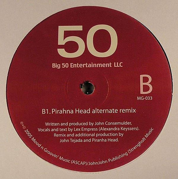 John Consemulder Feat. Lex Empress : Rewind To Start (Remixes) (12")