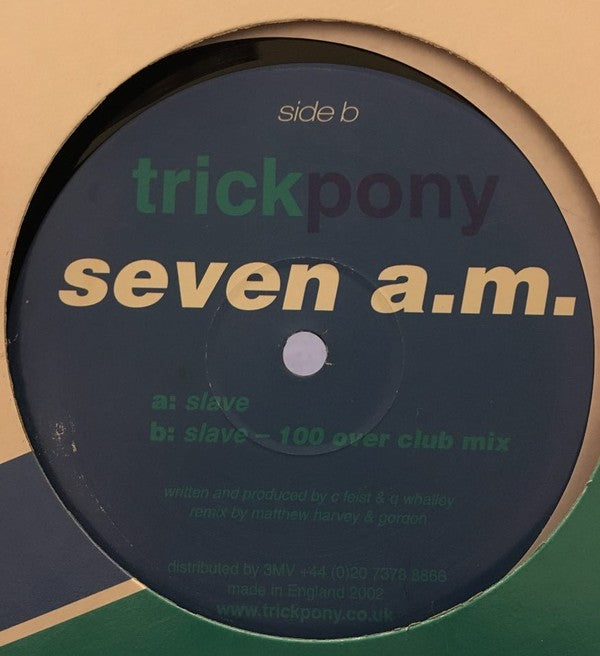 Seven A.M. : Slave (12")