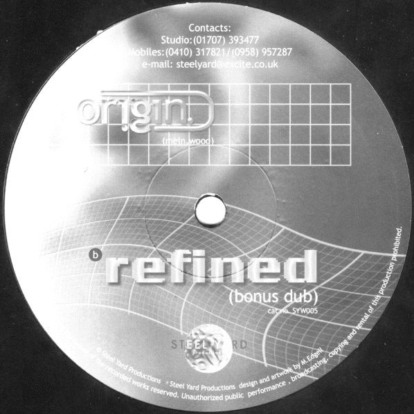 Origin : Yellow (12")