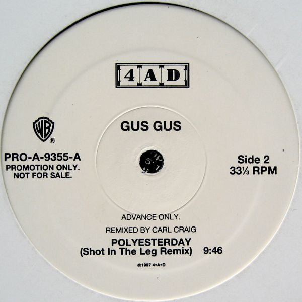 Gus Gus* : Purple (12", Promo)