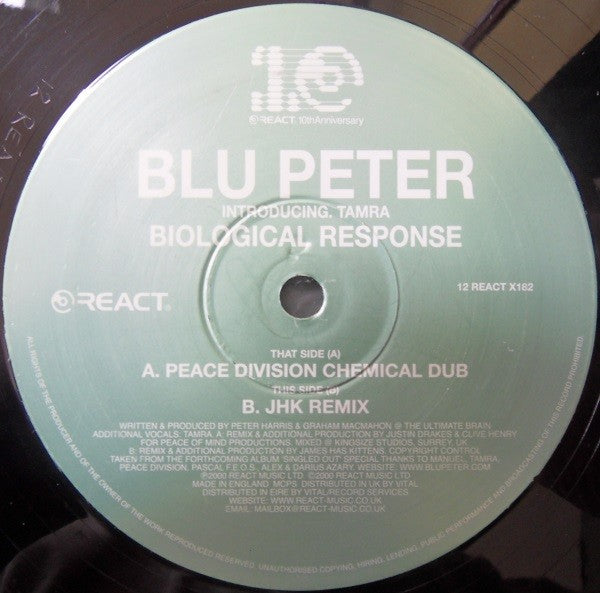 Blu Peter Introducing Tamra Keenan : Biological Response (12")