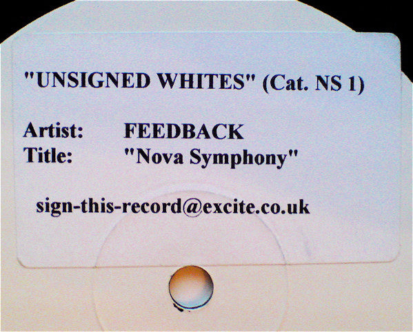 Feedback (3) : Nova Symphony (12", W/Lbl, Sti)