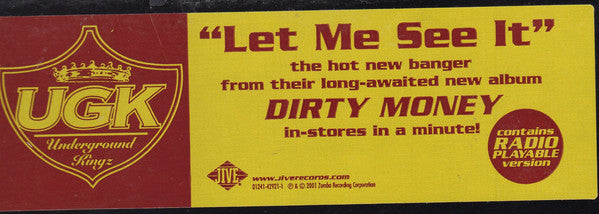 UGK : Let Me See It (12", Promo)