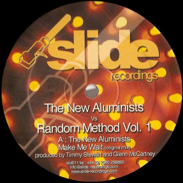 The New Aluminists Vs Random Method : Vol. 1 (12")