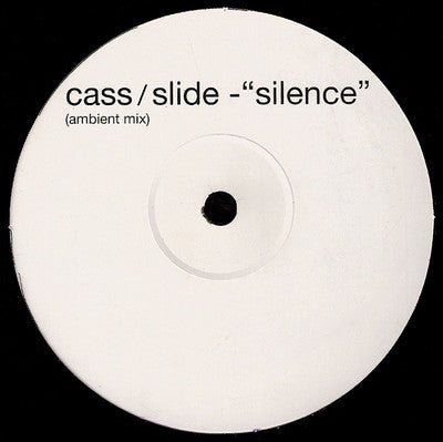 Cass/Slide* : Opera (12", S/Sided, Promo)
