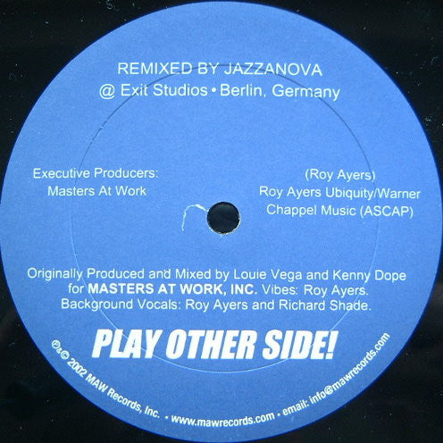 MAW* Featuring Roy Ayers : Our Time Is Coming (The Guestlist Remix) (12", S/Sided)