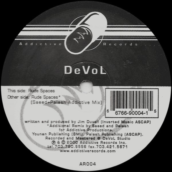 DeVol : Rude Spaces (12")