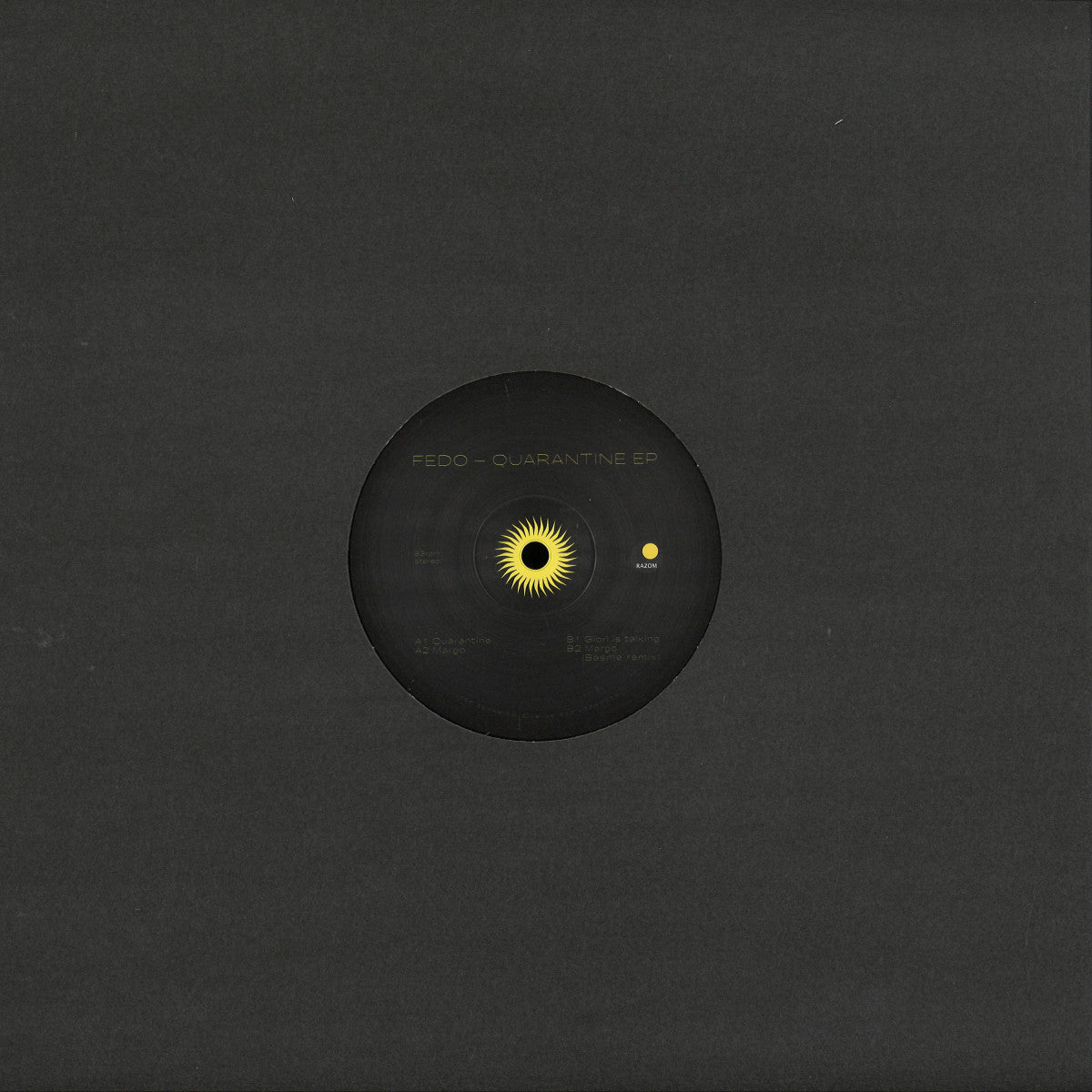 Fedo - Quarantine EP (Razom) (M)