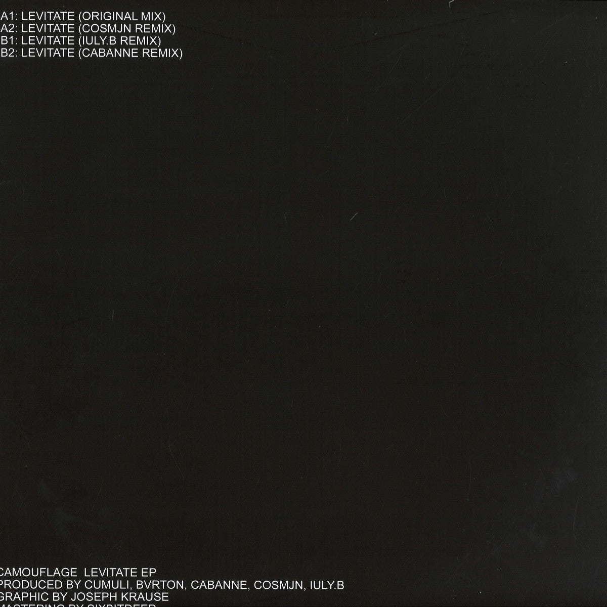 Cumuli, Bvrton - Levitate EP (Camouflage Records) (M)