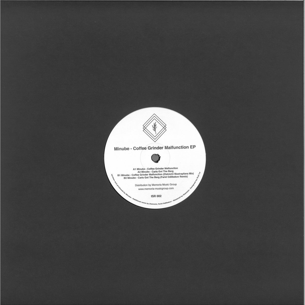 Minube - Coffee Grinder Malfunction EP (Intelligent Sound Records) (M)
