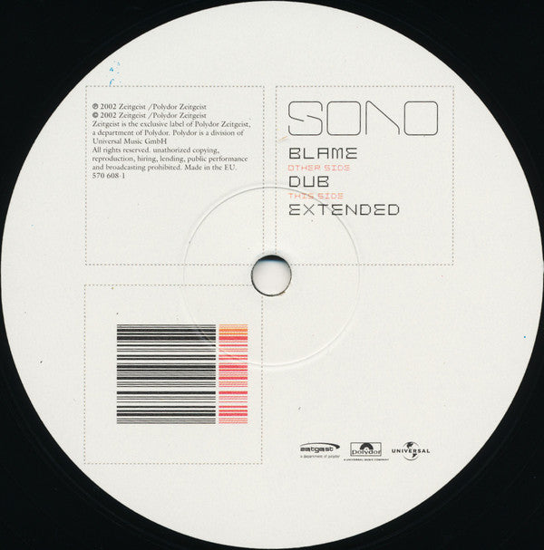 Sono : Blame (12")