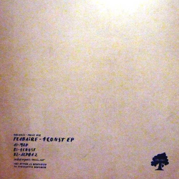 Flabaire : 4Const EP  (12", EP)