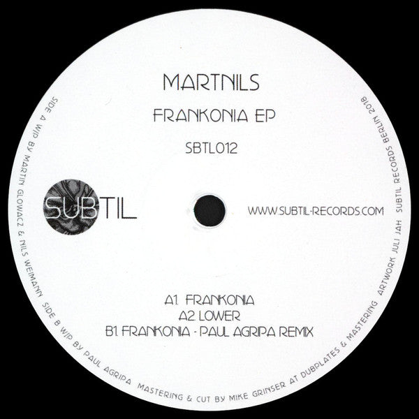 MartiNils : Frankonia EP (12", EP)