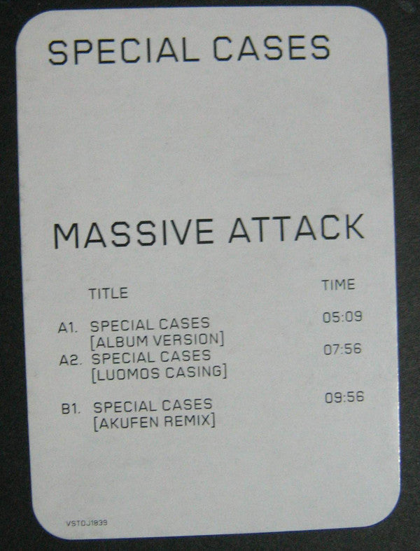 Massive Attack : Special Cases (12", Promo)