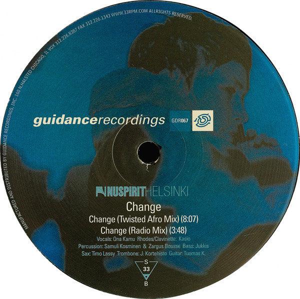 Nuspirit Helsinki : Change (12")