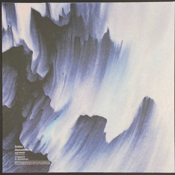 Sublee : Destuldebussy (12", Ltd, blu)