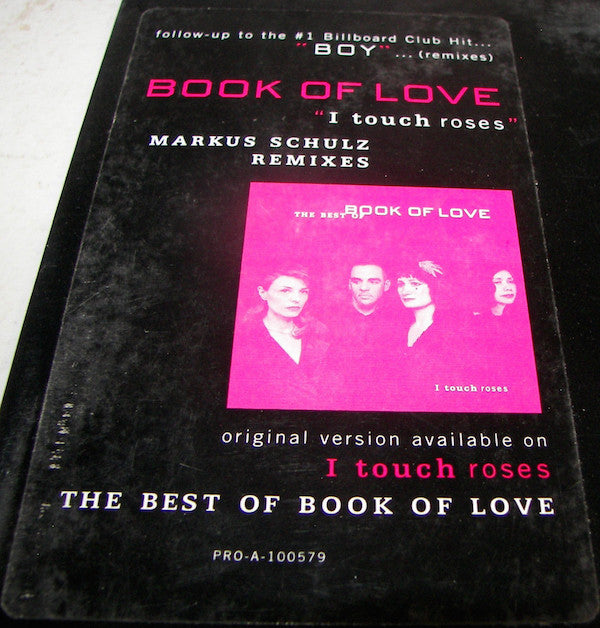 Book Of Love : I Touch Roses (Markus Schulz Remixes) (12", Promo)
