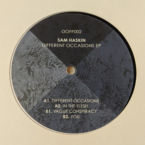 Sam Haskin : Different Occasions EP (12")