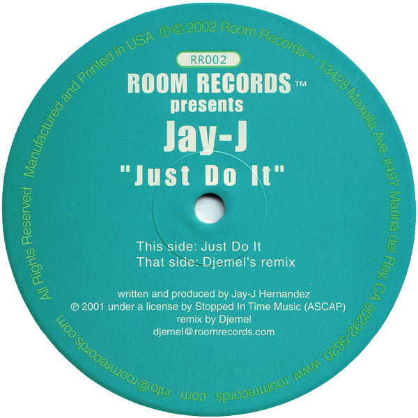 Jay-J : Just Do It (12")