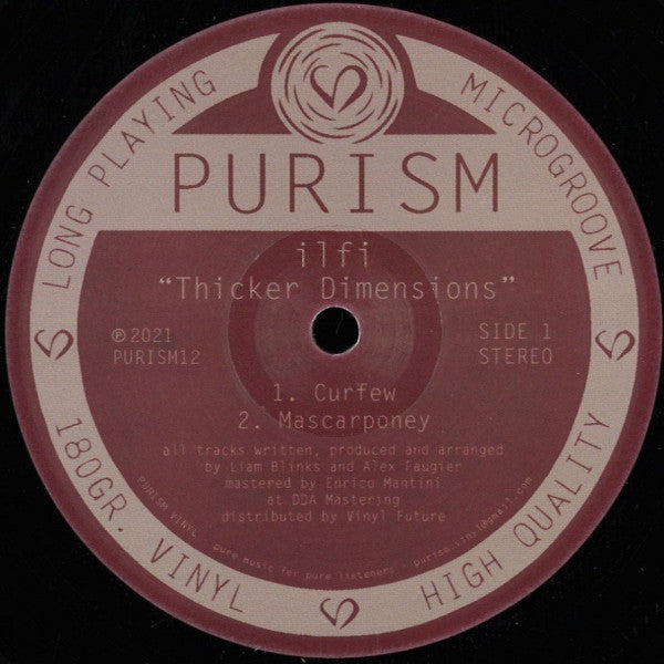 ilfi : Thicker Dimensions (12", EP)