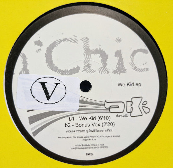 David Kemoun* : We Kid EP (12", EP)