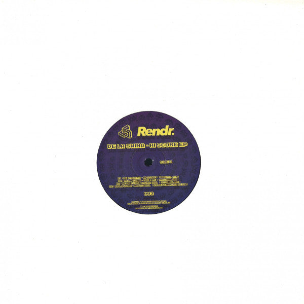 De La Swing : Hi Score Ep (12", EP)
