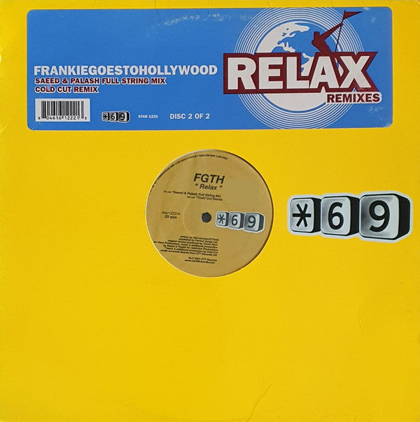 Frankie Goes To Hollywood : Relax (Remixes) - (Disc 2 of 2) (12", Dis)