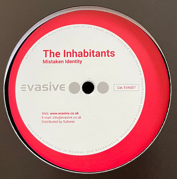 The Inhabitants : Mistaken Identity (12", RE)
