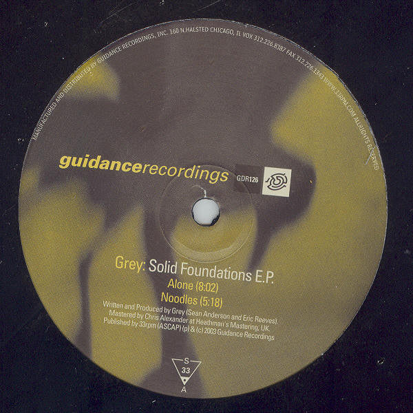 Grey : Solid Foundations E.P. (12", EP)
