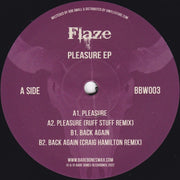 Flaze (3) : Pleasure EP (12", EP)