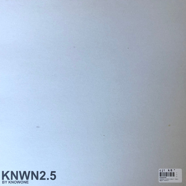 Unknown Artist : KNWN2.5 (12", 190)