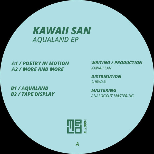 Kawaii San : Aqualand EP (12")