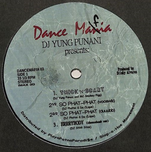 DJ Yung Punani : Dance Mafia 03 (12")