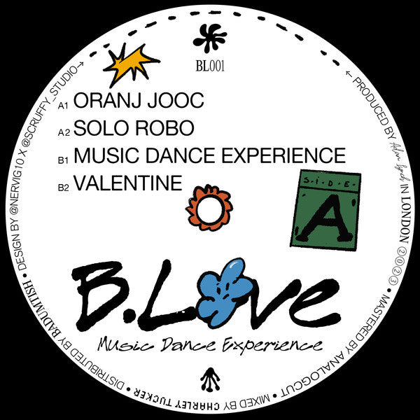 B.Love : Music Dance Experience (12", EP)