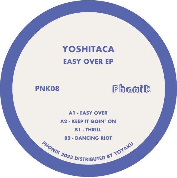 Yoshitaca : Easy Over (12")