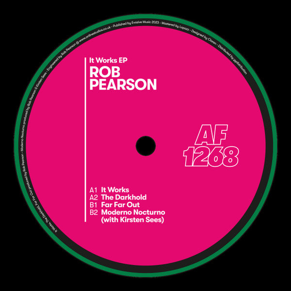 Rob Pearson : It Works EP (12")