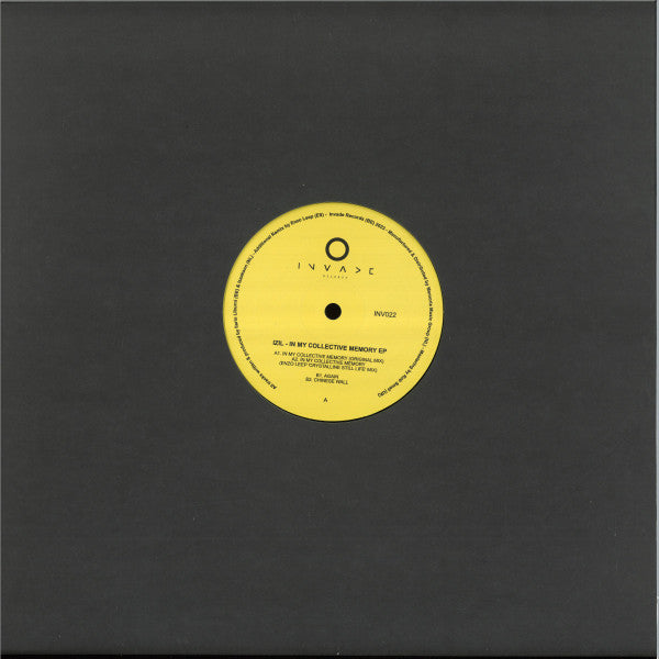 Izil (3) : In My Collective Memory EP (12", EP)