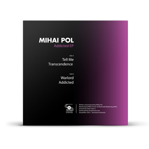 Mihai Pol : Addicted EP (12", EP, 180)