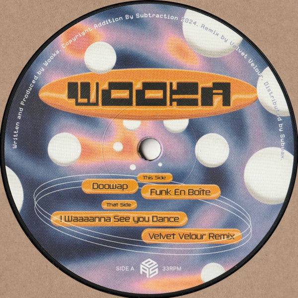 Wooka : Addition By Subtraction 007 (12", EP)