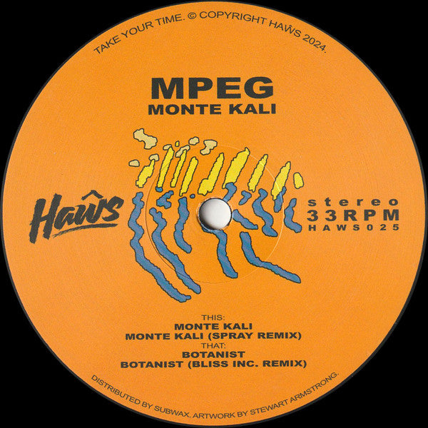 MPEG : Monte Kali (12", EP)