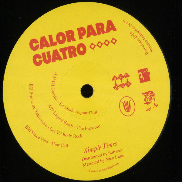 Various : Calor Para Cuatro (12")