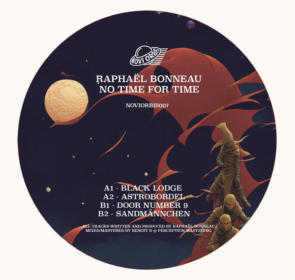 Raphaël Bonneau : No time for time  (12", EP)