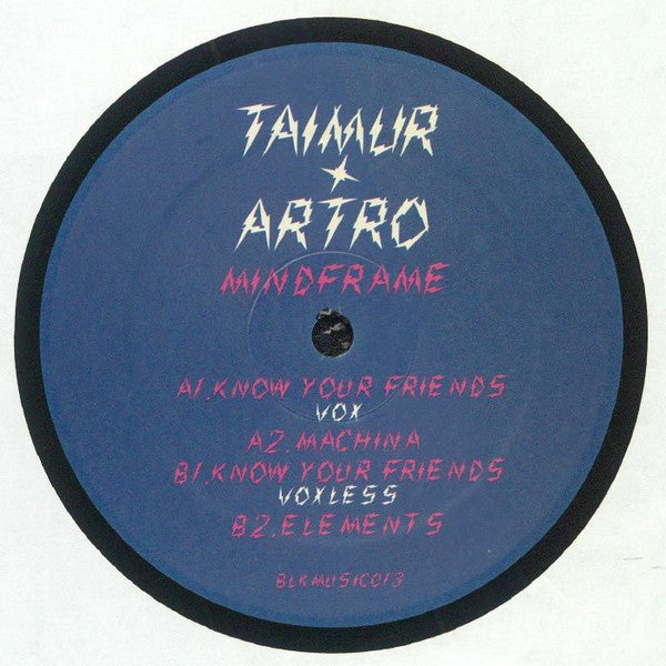 Taimur, Artro : Mindframe (12", EP)