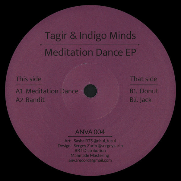 Tagir & Indigo Minds : Meditation Dance EP (12", EP)