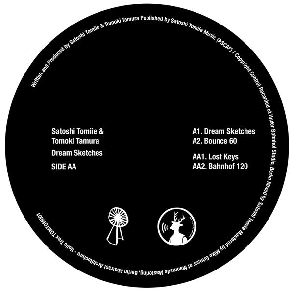 Satoshi Tomiie, Tomoki Tamura : Dream Sketches (12", EP)