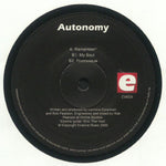 Autonomy : Autonomy (12", RE)