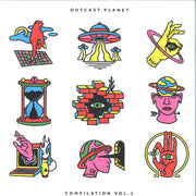 Various : Outcast Planet Compilation Vol.1 (2x12", Comp)